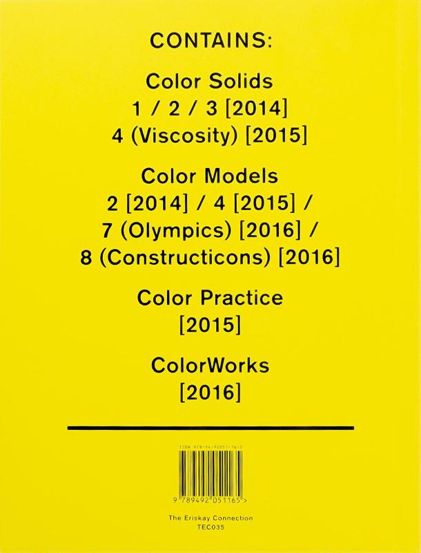 Achterkant van Color Works, Solids and Models