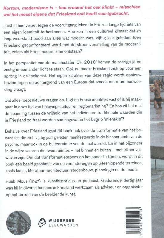 Achterkant van De Fries die in de toekomst sprong