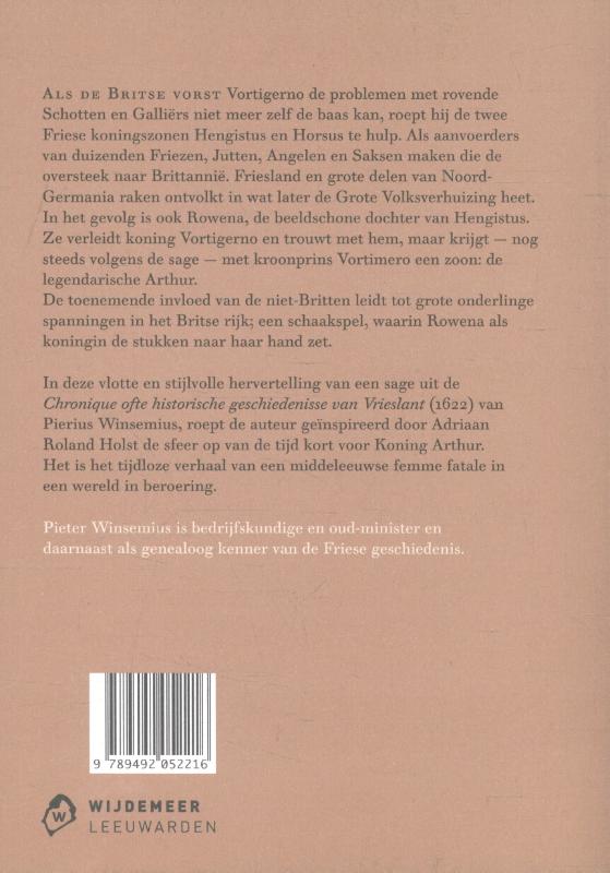 Achterkant van Rowena