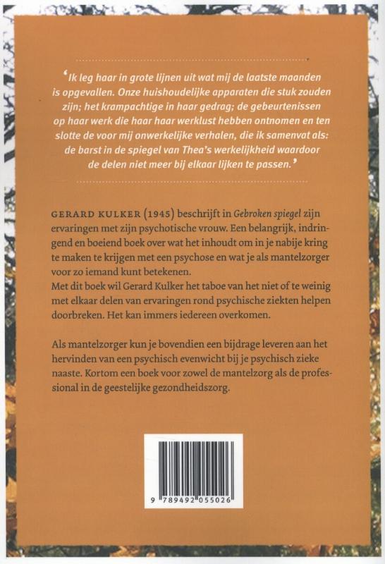 Achterkant van Gebroken spiegel