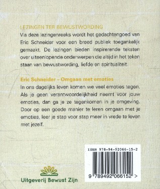Achterkant van Omgaan met emoties