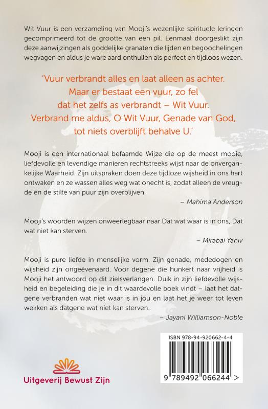 Achterkant van Wit vuur