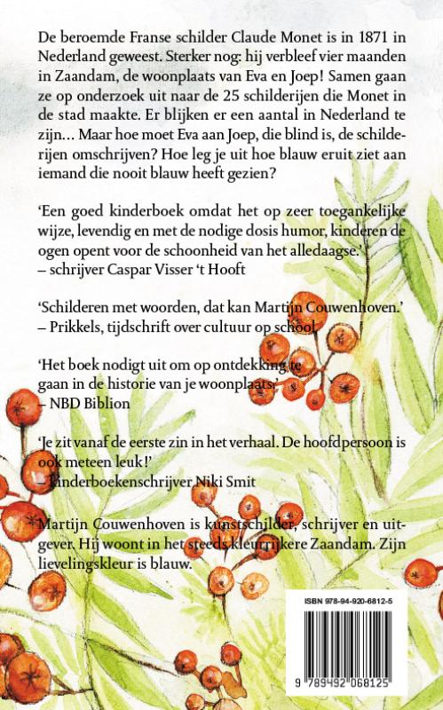 Achterkant van De schatkaart van Monet