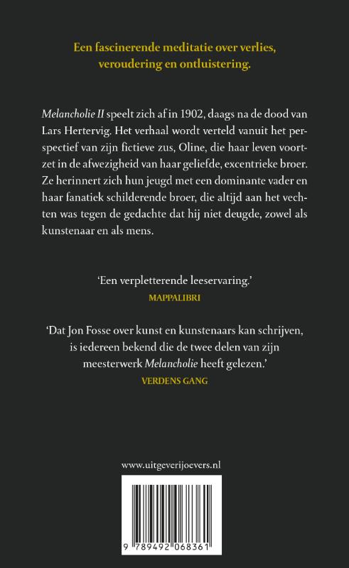 Achterkant van Melancholie II