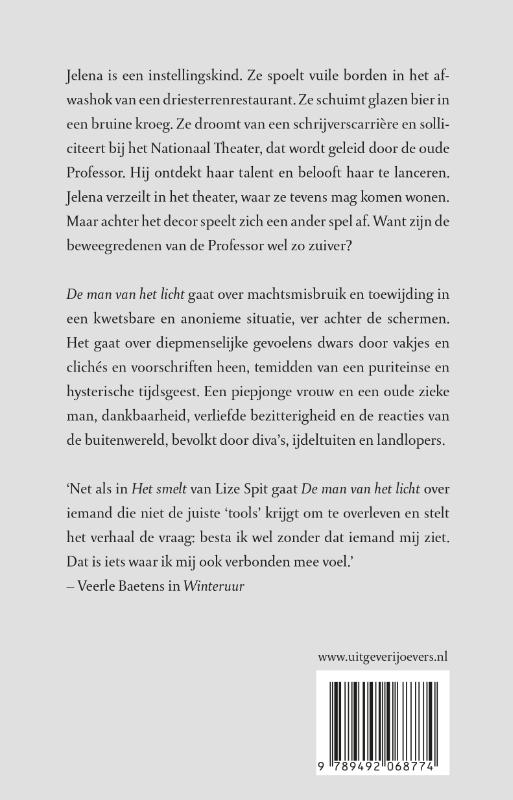 Achterkant van De man van het licht
