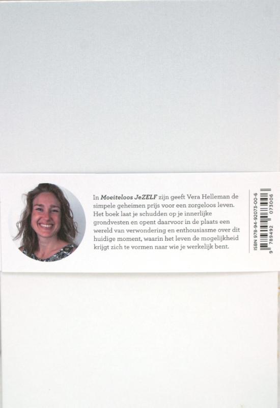 Achterkant van Moeiteloos jezelf zijn