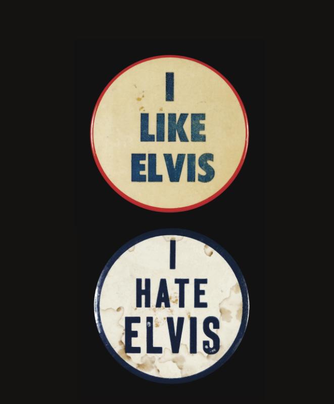 Achterkant van De Elvis code