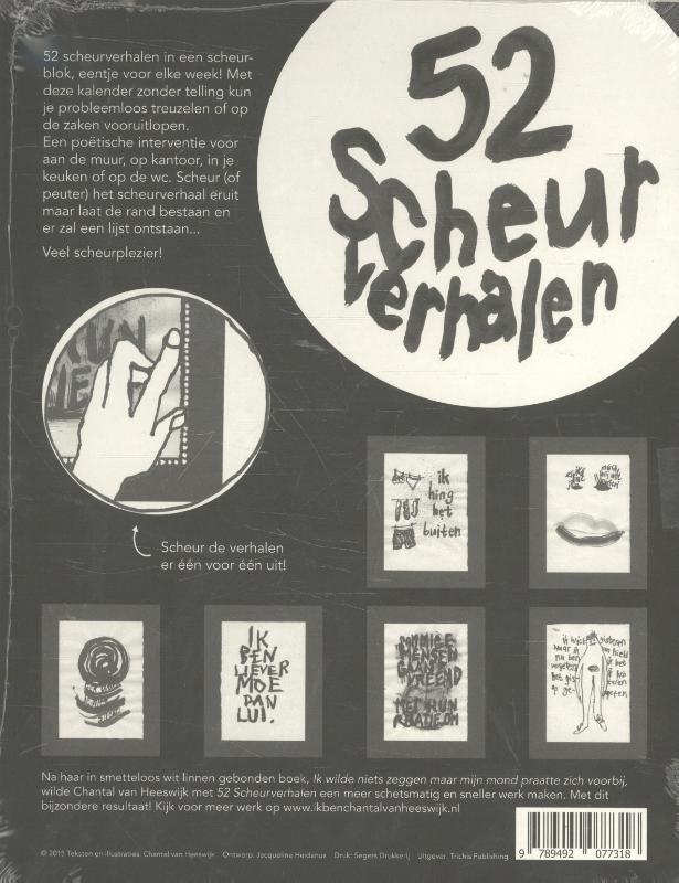 Achterkant van 52 scheurverhalen