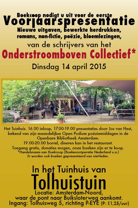 Achterkant van Voorpublicaties