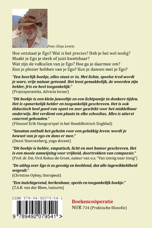 Achterkant van Dansen met je Ego