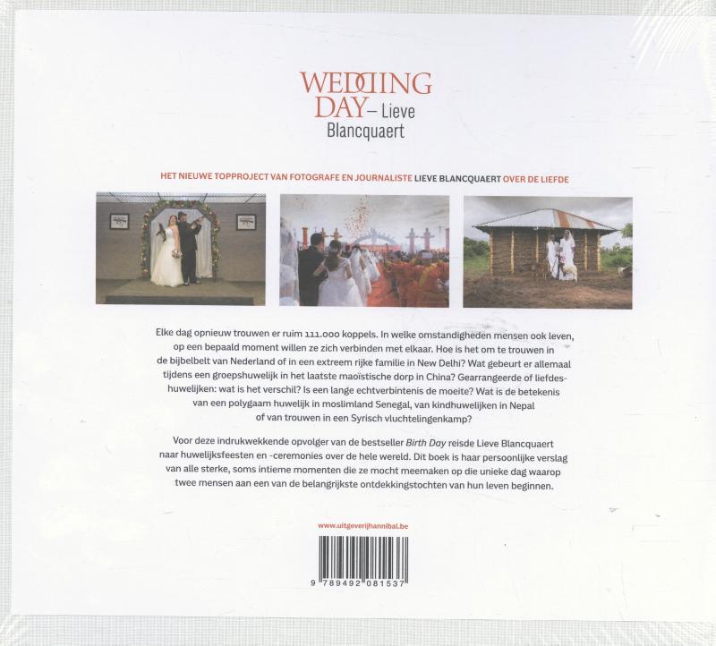 Achterkant van Wedding day