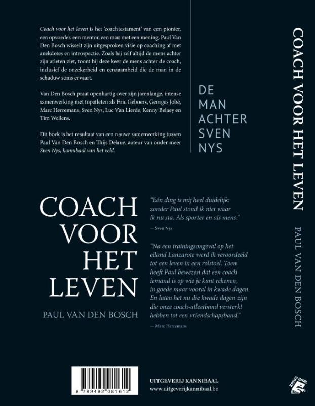 Achterkant van Coach voor het leven