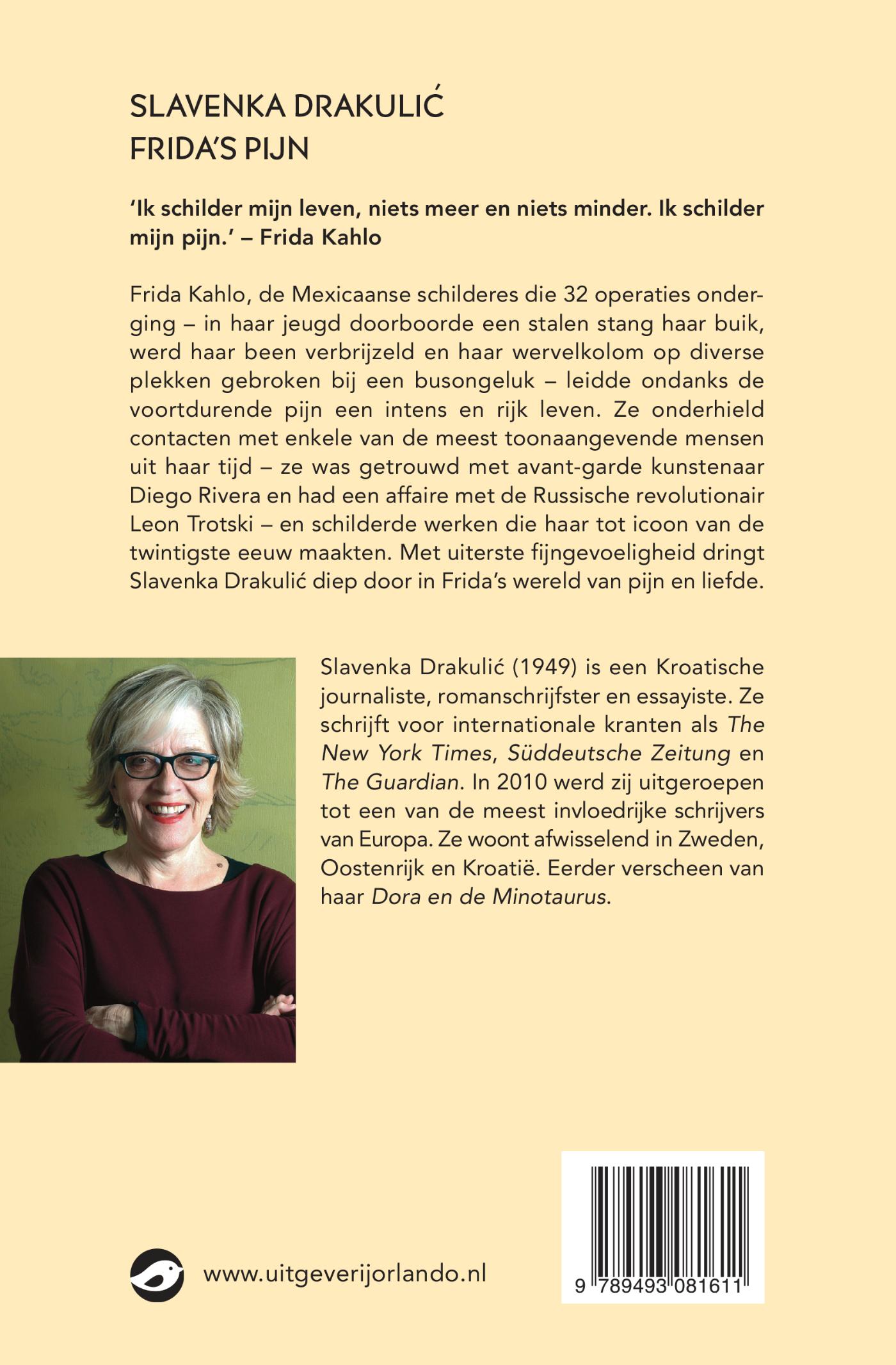 Achterkant van Frida's pijn