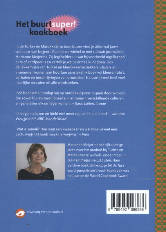 Achterkant van Het buurtsuperkookboek