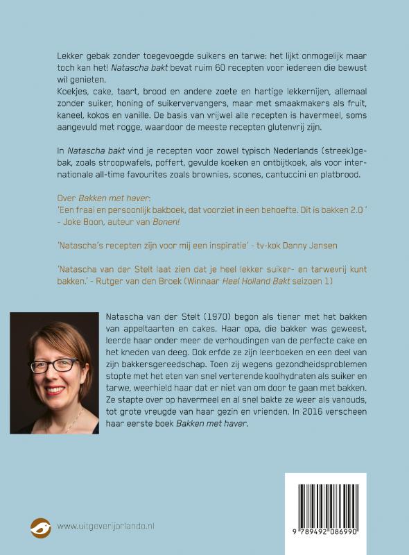 Achterkant van Natascha bakt
