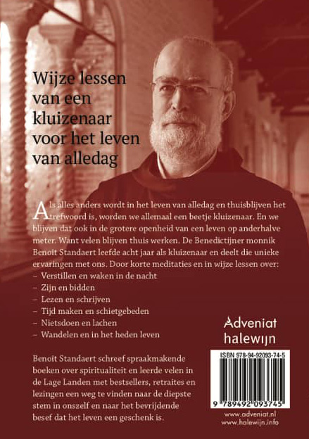 Achterkant van Leven als een kluizenaar