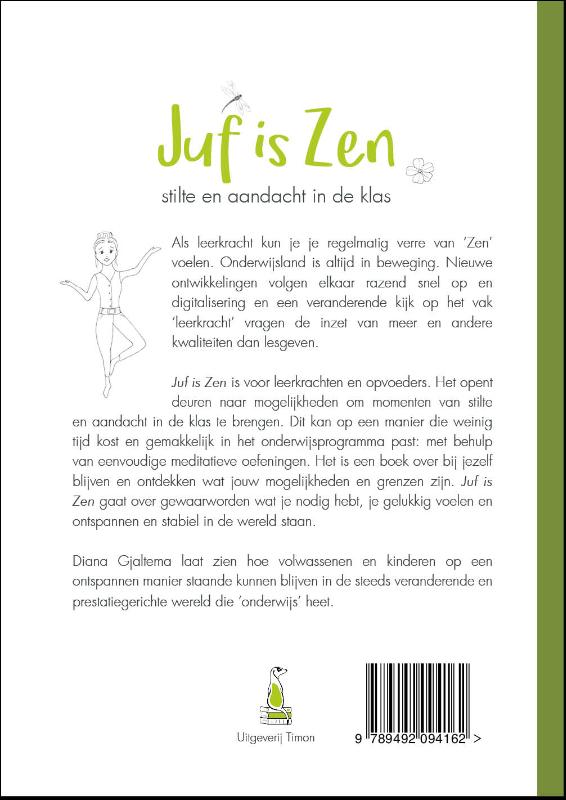 Achterkant van Juf is Zen