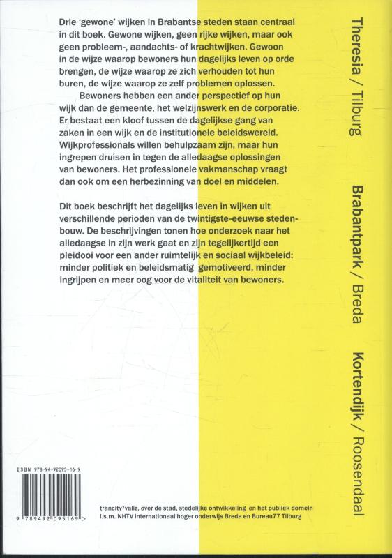 Achterkant van De waarde van het alledaagse