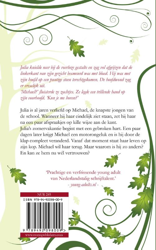 Achterkant van De jongen uit het woud
