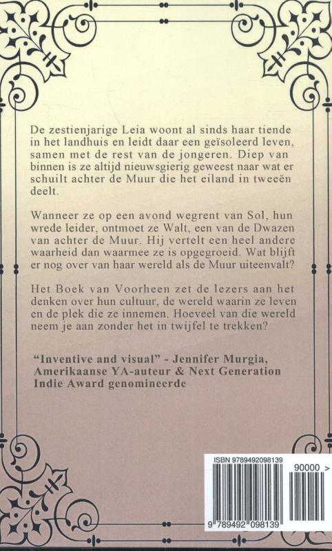 Achterkant van Het boek van voorheen