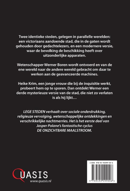 Achterkant van Lege steden