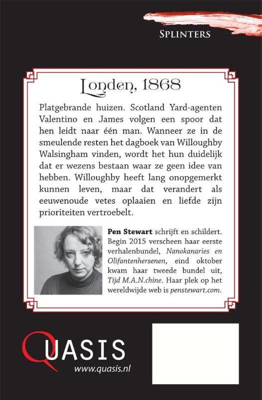 Achterkant van Opgejaagd
