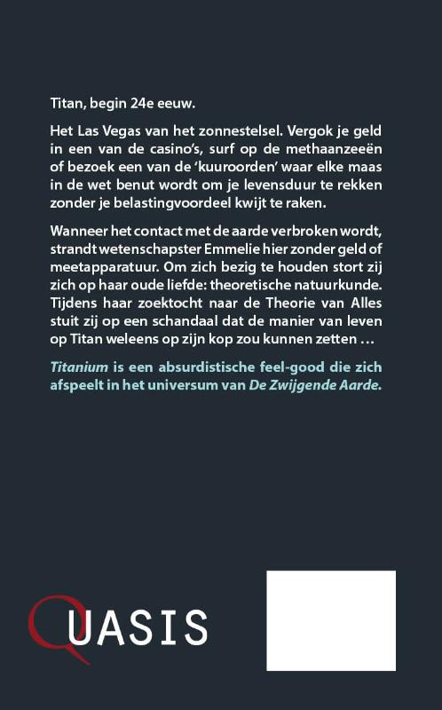 Achterkant van Titanium