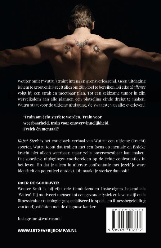 Achterkant van Kapot Sterk