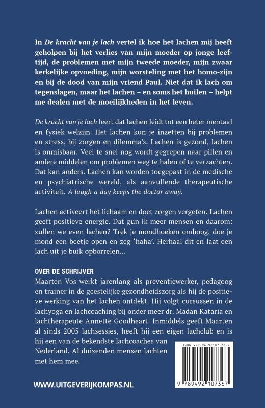 Achterkant van De kracht van je lach