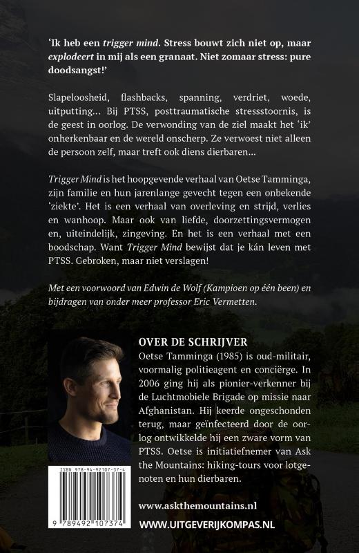 Achterkant van Trigger Mind