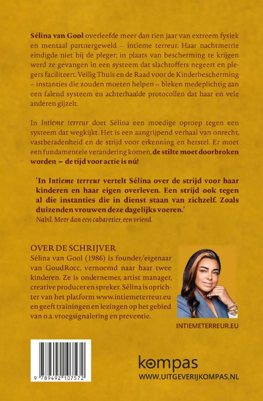 Achterkant van Intieme terreur