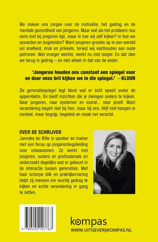Achterkant van De generatiespiegel