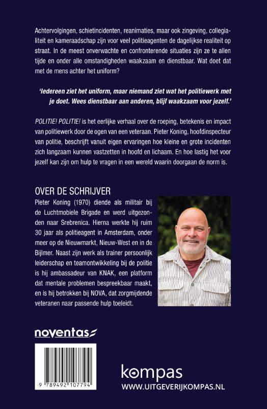 Achterkant van Politie! Politie!