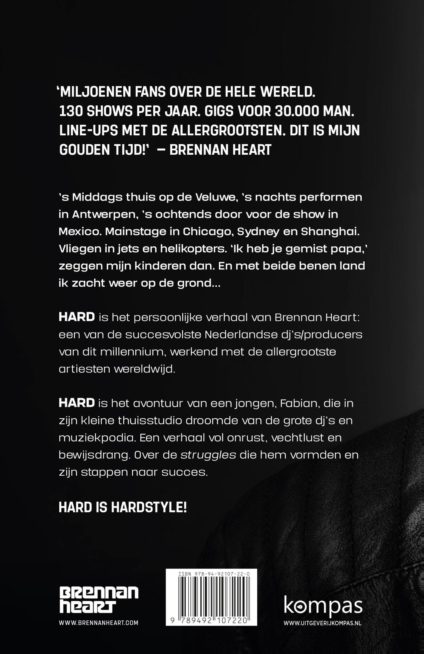Achterkant van HARD