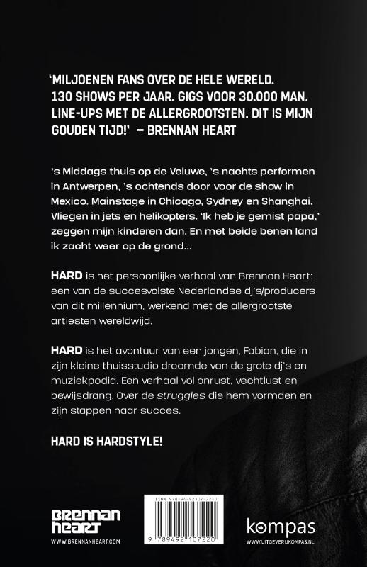 Achterkant van Hard