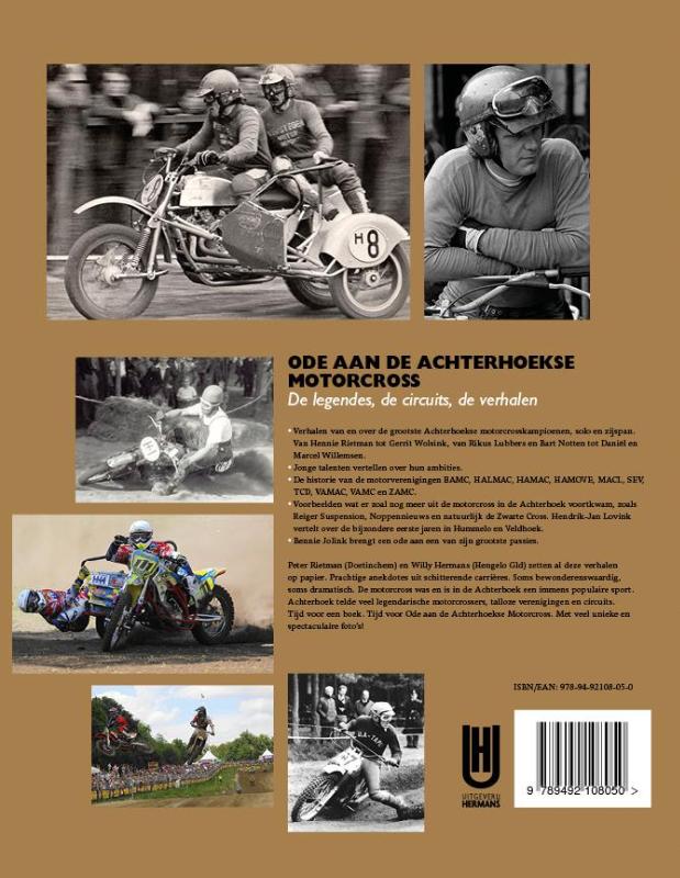 Achterkant van Ode aan de Achterhoekse Motorcross