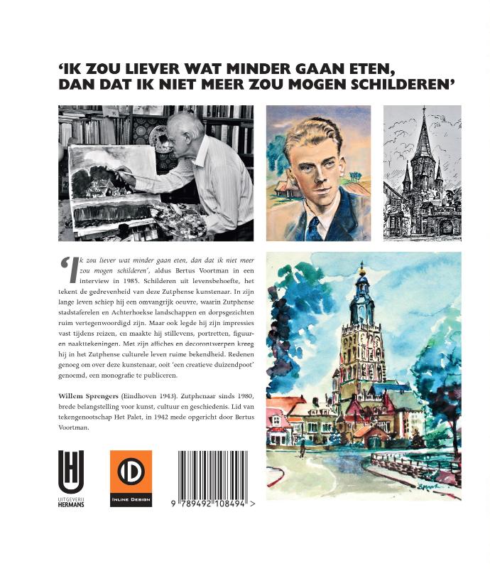 Achterkant van Van Zutphen nooit genoeg - Bertus Voortman