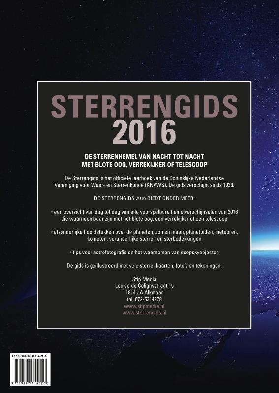 Achterkant van 2016