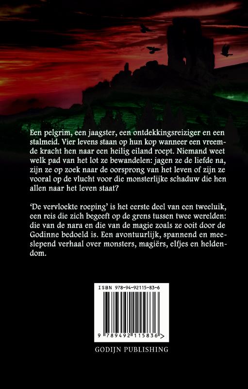 Achterkant van De vervloekte roeping