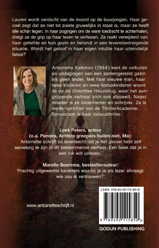 Achterkant van Bonuszoon