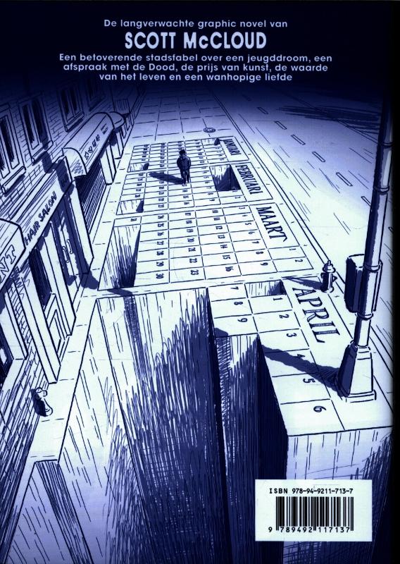 Achterkant van De beeldhouwer
