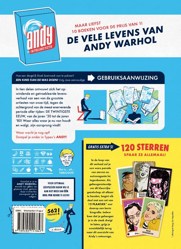 Achterkant van Andy