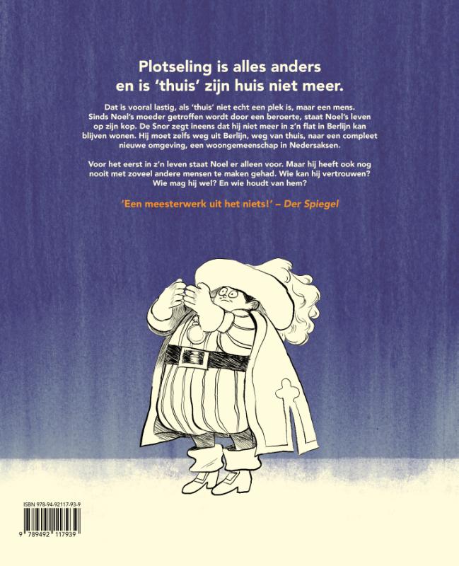 Achterkant van Het omgeval