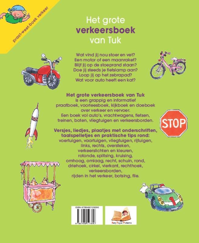 Achterkant van Het grote verkeersboek van Tuk
