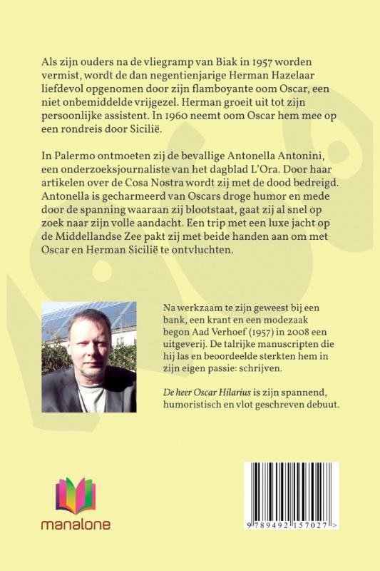 Achterkant van De heer Oscar Hilarius