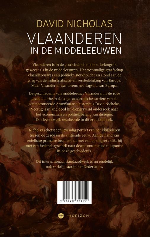 Achterkant van Vlaanderen in de middeleeuwen