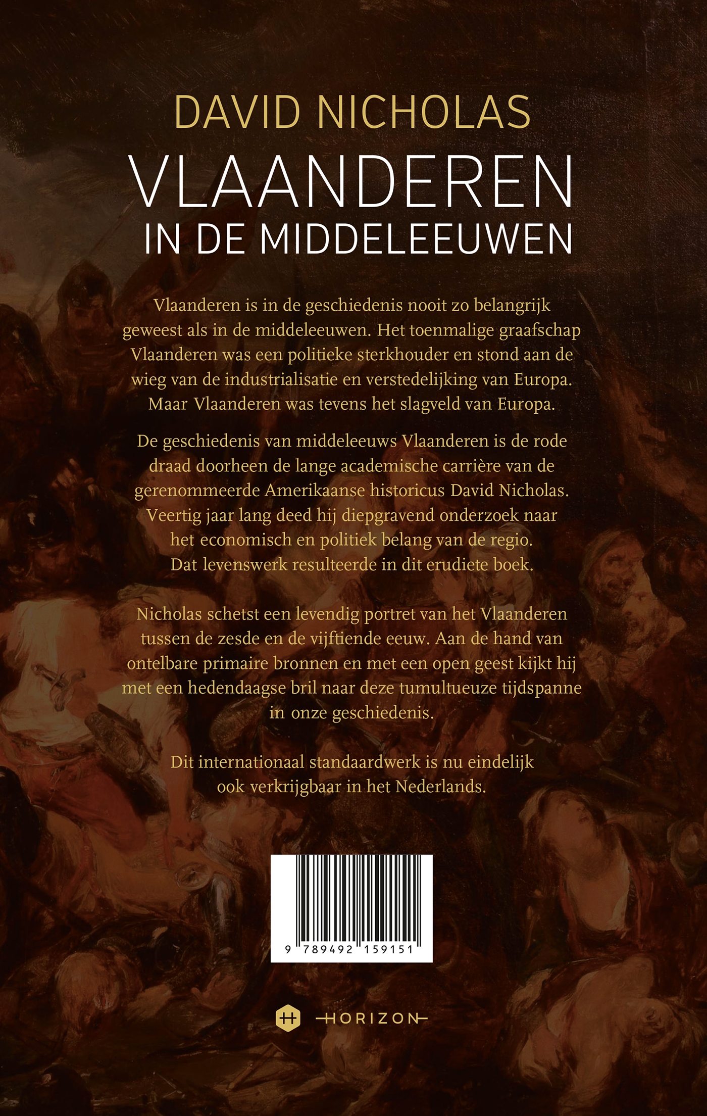 Achterkant van Vlaanderen in de middeleeuwen