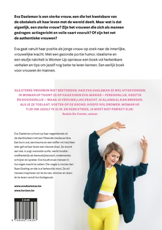 Achterkant van Woman Up