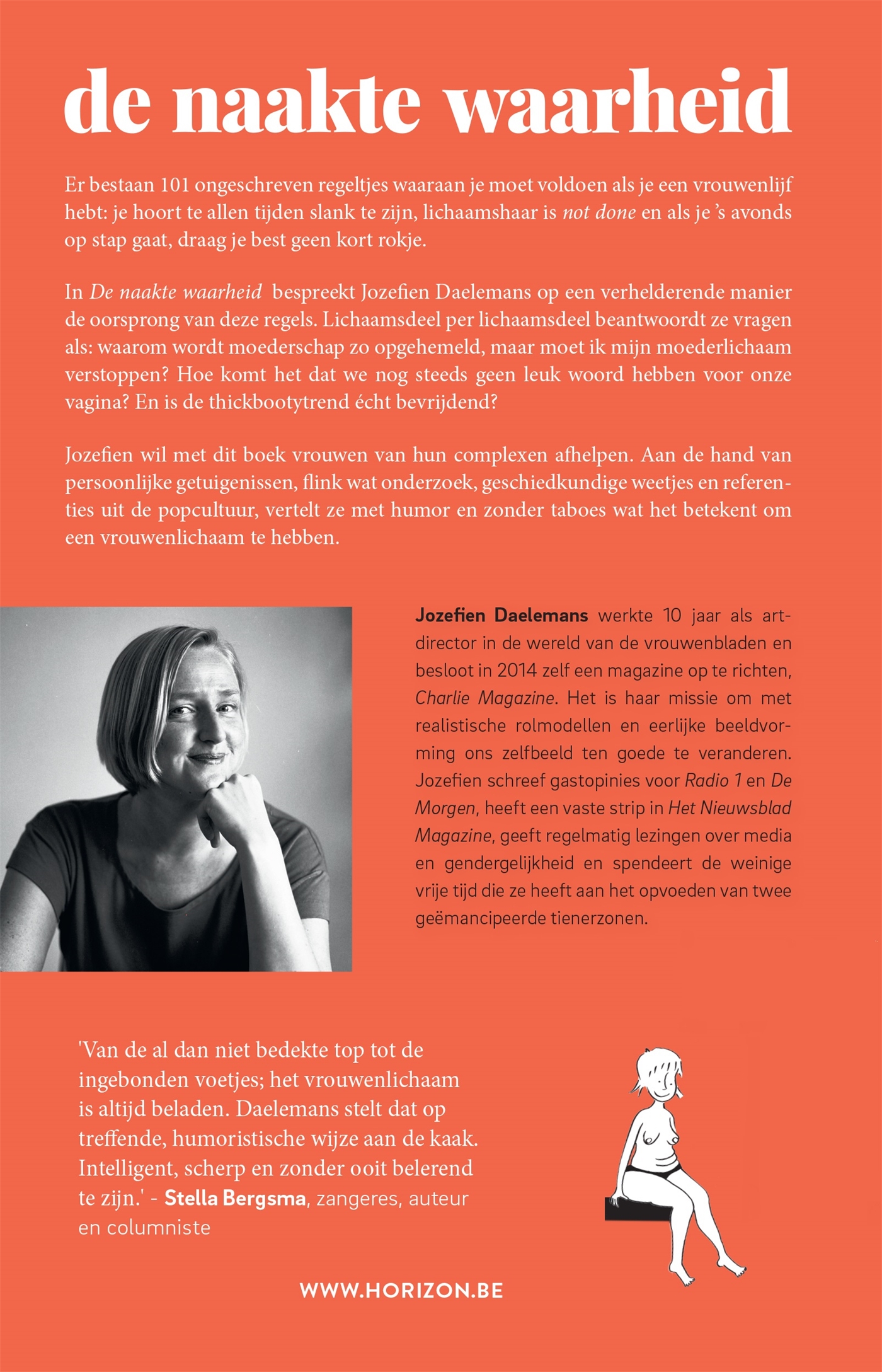 Achterkant van De naakte waarheid