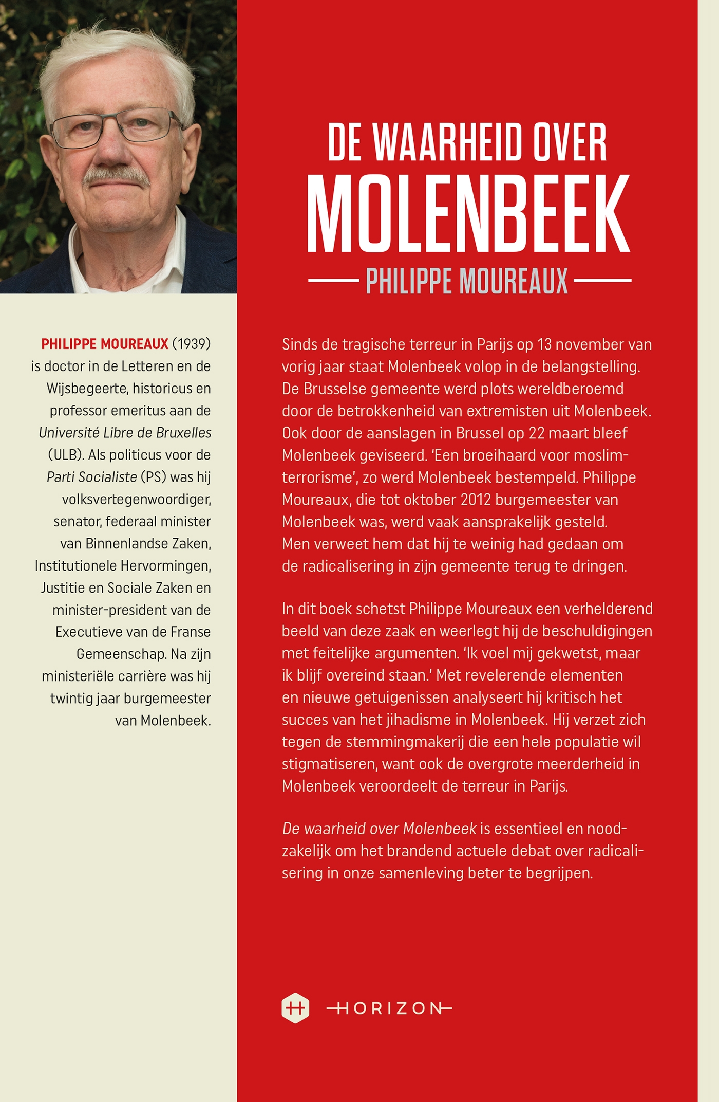 Achterkant van De waarheid over Molenbeek